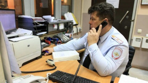 Сотрудники Госавтоинспекции устанавливают обстоятельства ДТП в Егорьевском районе